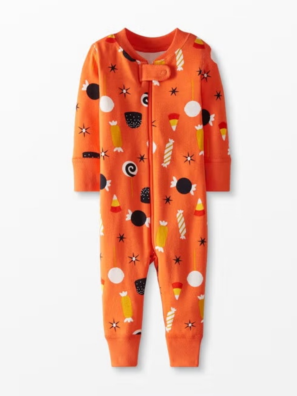 Hanna Andersson Sweet Treats Halloween Candy Zip Sleeper 6-12 Months NWT - Picture 7 of 7